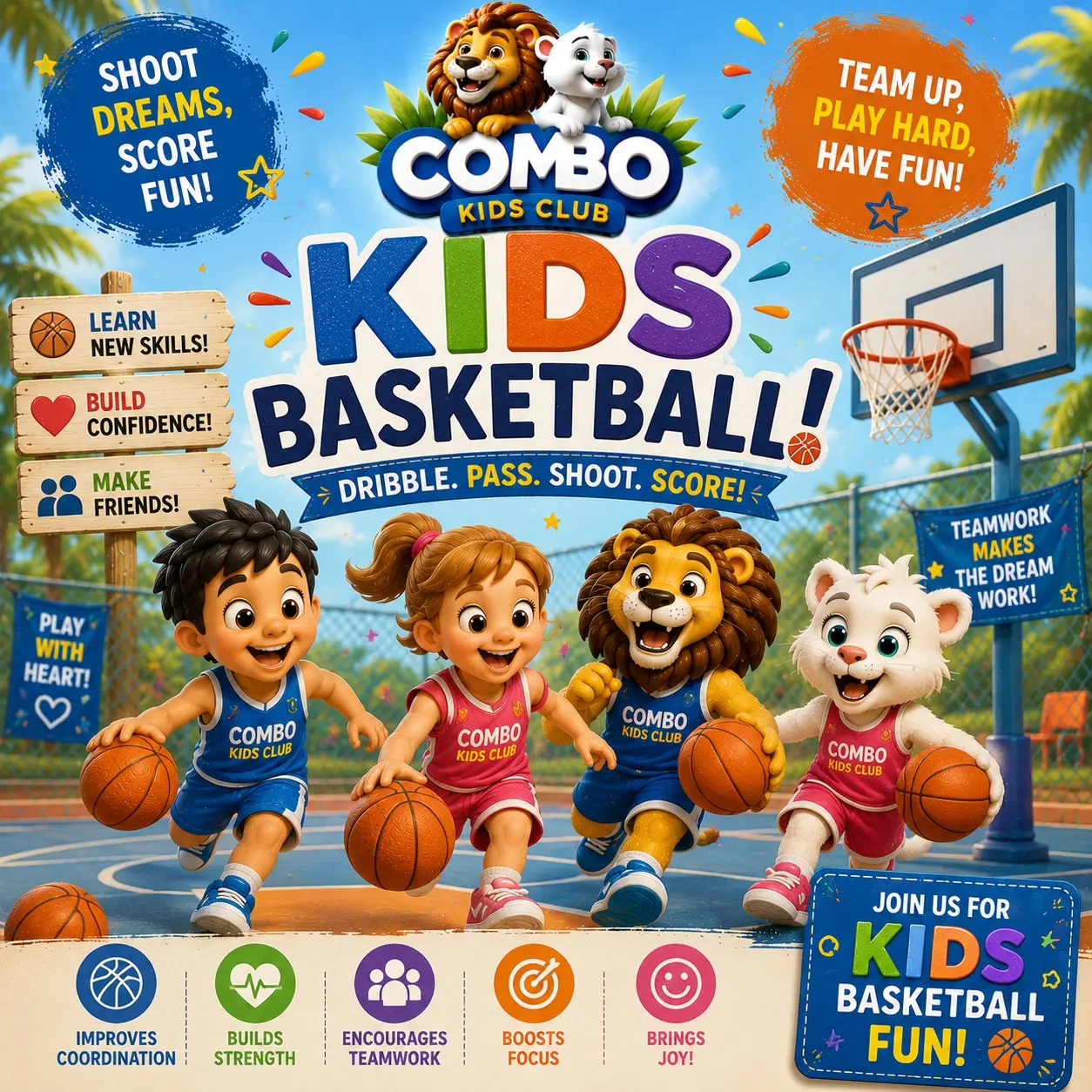 mini basketbol zamanı