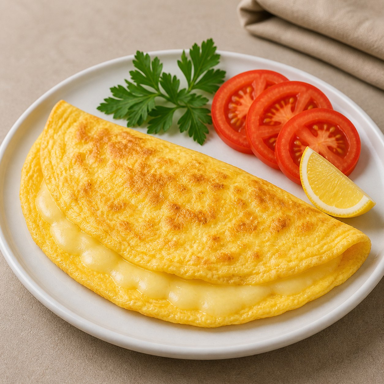 Omlet Peynirli